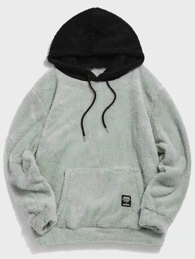 Sudadera con Capucha de Lana de Cordero para Hombre - Image 6