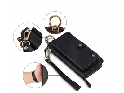 Funda Cartera Multifunción con Cremallera para Celular y Auto - Image 3