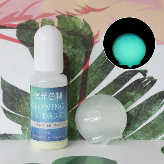 Kit de Resina Epoxi con Pigmento Luminiscente UV y Moldes de Cristal - Image 12