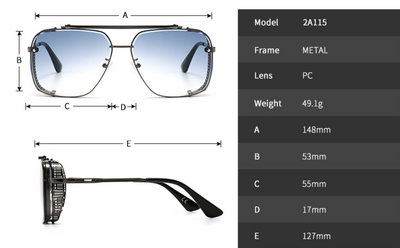 Gafas de Sol Oversized Street Shot - Image 9