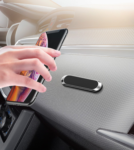 Soporte Magnético para Teléfono en Auto - Placa Strip F6