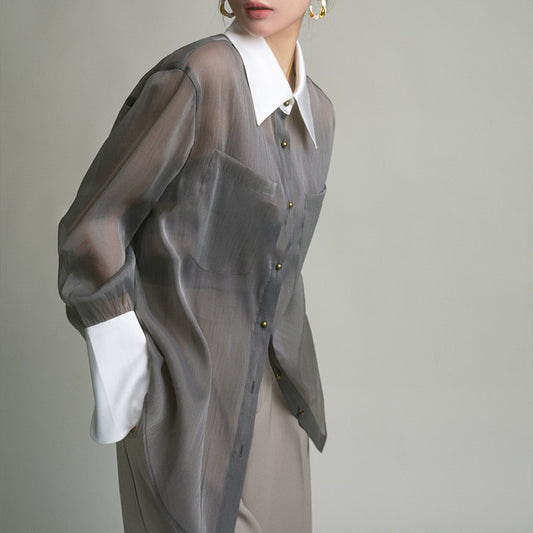 Conjunto Casual Elegante para Mujer - Blusa y Pantalón Coordinado