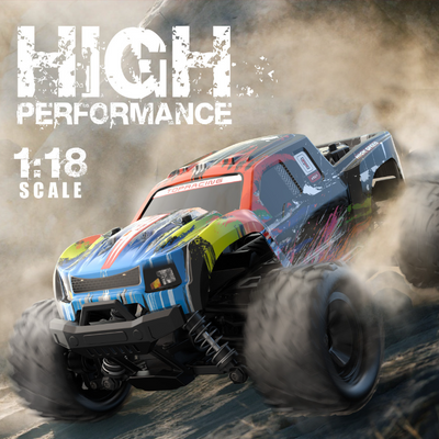 Auto RC 4WD Bigfoot de Alta Velocidad - Vehículo Todoterreno