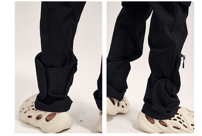 Pantalones Deportivos Casual con Múltiples Bolsillos y Cierre Adhesivo - Image 8