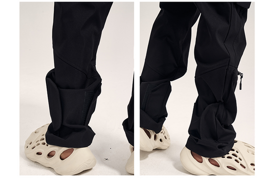 Pantalones Deportivos Casual con Múltiples Bolsillos y Cierre Adhesivo - Image 8
