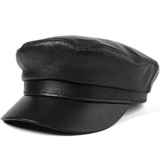 Gorro de Piel de Cordero Otoño e Invierno