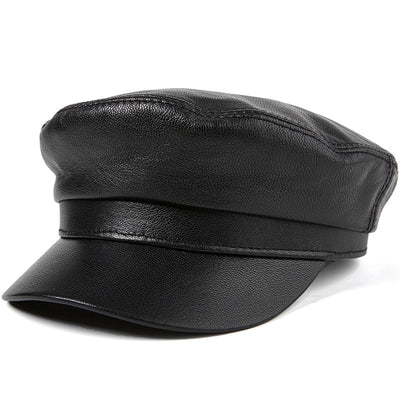 Gorro de Piel de Cordero Otoño e Invierno