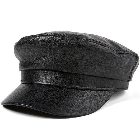 Gorro de Piel de Cordero Otoño e Invierno