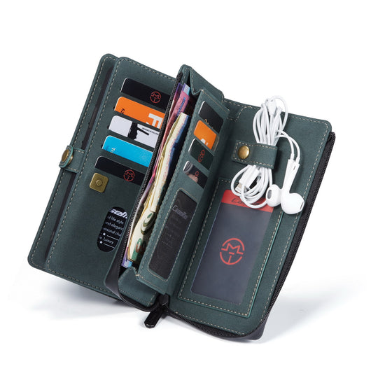 Funda Cartera Flip de Cuero Retro con Protección Total - Image 5