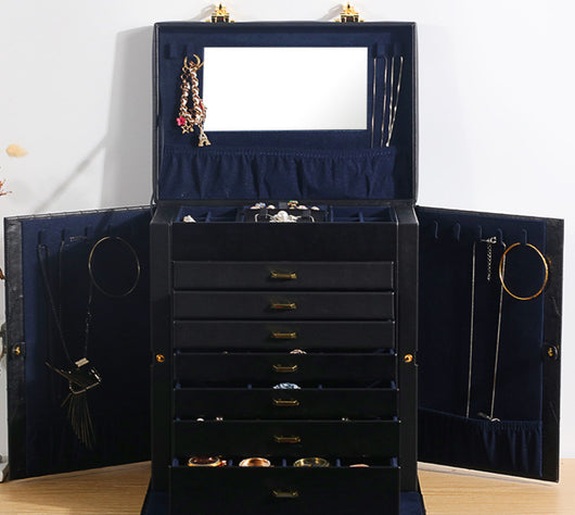 Caja de Almacenamiento para Joyas con Candado de Contraseña de Gran Capacidad - Image 5