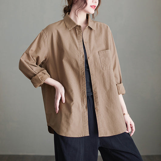 Blusa de Algodón Versátil y Cómoda para Combinar - Image 3