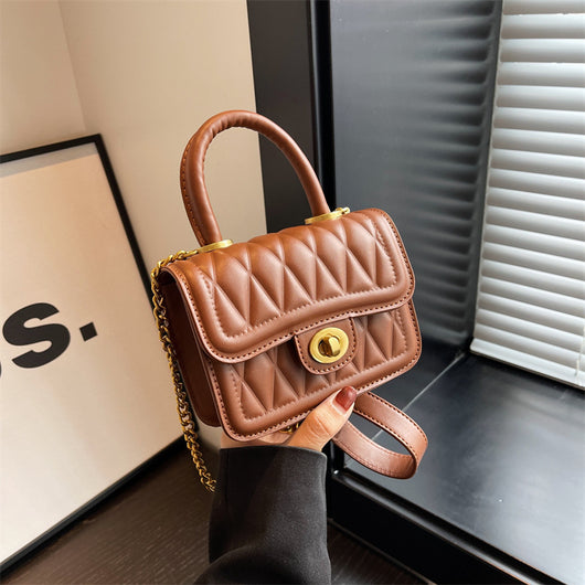 Bolso Bandolera Mujer con Cadena de Diamantes - Diseño Versátil - Image 15