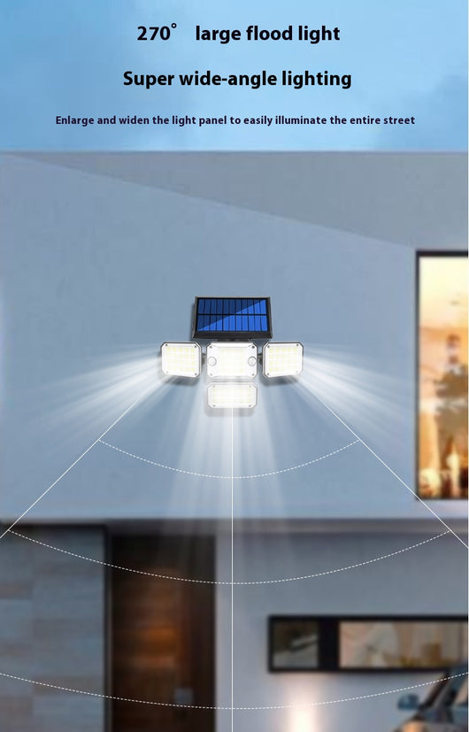 Lámpara Solar de Pared con Sensor de Movimiento - Iluminación Inteligente para Jardín - Image 15