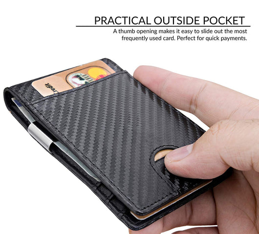 Cartera RFID para Hombre en Cuero Genuino - Protección Contra Robo de Datos - Image 15