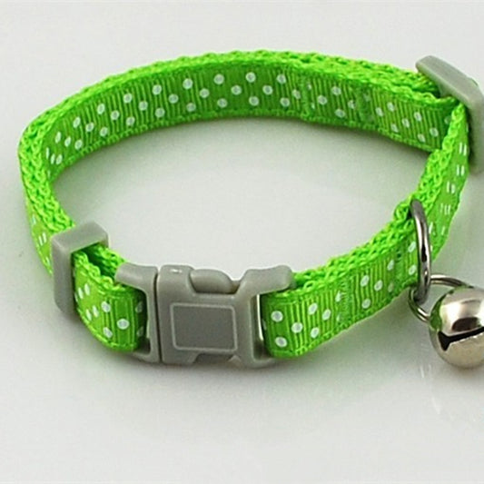 Collar Ajustable con Hebilla para Gatos y Perros