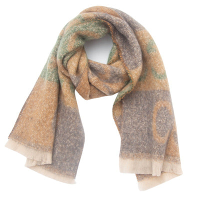Bufanda Jacquard Unisex con Letras - Estilo Moderno para Él y Ella - Image 9