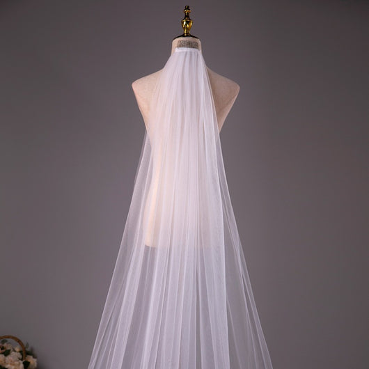 Velo de Novia Doble Capa con Peineta - Elegancia y Comodidad - Image 6