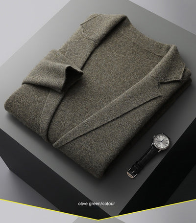 Saco Cardigan de Lana Tejida para Hombre - Elegante, Casual y Profesional - Image 15