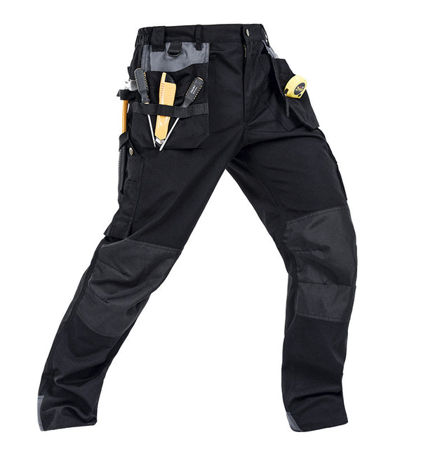Pantalones de Trabajo Otoño Multi Bolsillos Reforzados para Reparación