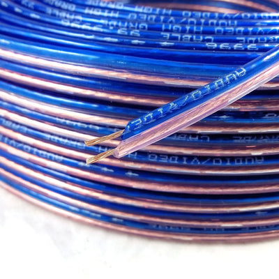 Cable de Altavoz de Audio 300 Core Azul y Blanco - Conexión Premium - Image 5