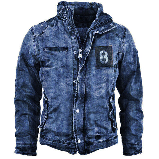 Chaqueta Militar Cuello Alzado Joven Lavada - Uso Exterior - Image 6