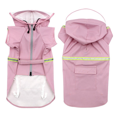 Impermeable Reflectante con Capucha para Mascotas - Image 13