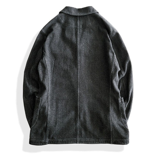 Chaqueta Estilo Workwear Retro Americano - Image 11