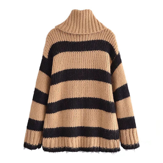 Suéter Tejido Elegante para Mujer - Estilo Europeo y Americano - Image 9