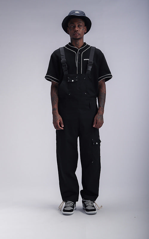 Pantalones Cargo Casual con Bolsillos Laterales
