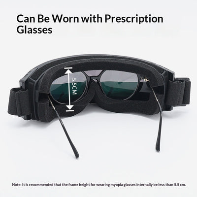 Gafas Tácticas Antiempañante con Protección Balística y Corrección para Miopía - Image 8