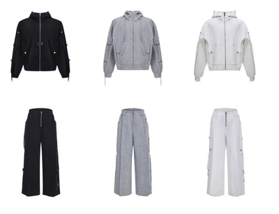 Sudadera con Capucha Oversize de Diseño Deconstruido y Cordón Ajustable - Image 21