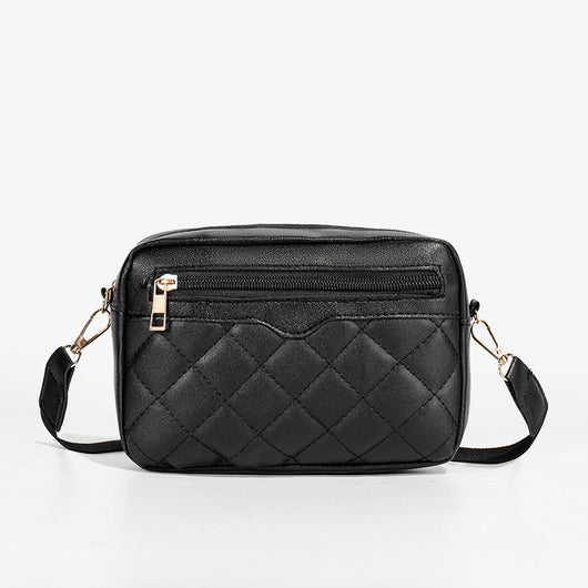 Bolso Bandolera Cuadrado Pequeño con Bordado y Tirador Lateral para Mujer - Image 8