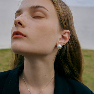 Aretes de Diseño Nicho Aguja de Plata Aroma Delicado - Image 8