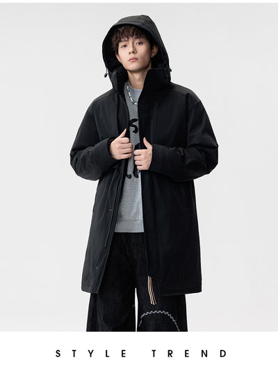 Abrigo Hombre Suelto Impermeable Moderno y Cálido - Image 31