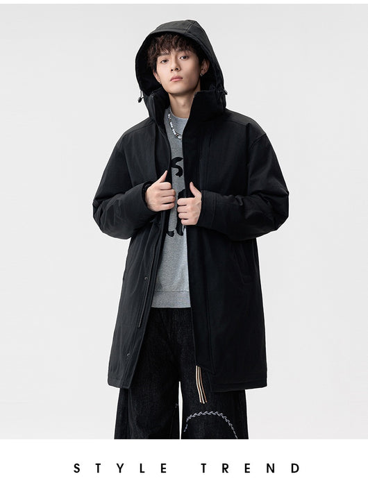 Abrigo Hombre Suelto Impermeable Moderno y Cálido - Image 31