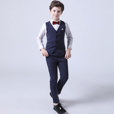 Conjunto de Verano para Niños: Chaleco y Pantalón a Rayas - Image 7