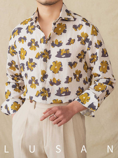 Camisa Ligera de Manga Larga con Drapeado Transpirable para Primavera y Verano - Image 7