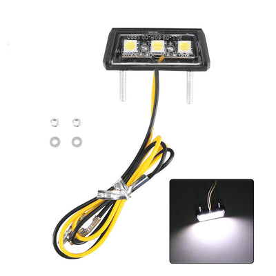 Luz LED para Placa de Matrícula de Motocicleta - Diseño Moderno y Funcional - Image 4