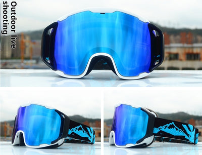 Gafas de Esquí Doble Lente Antivaho con Película Protectora - Image 30