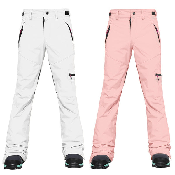 Pantalón de Esquí Térmico Impermeable Ajustado