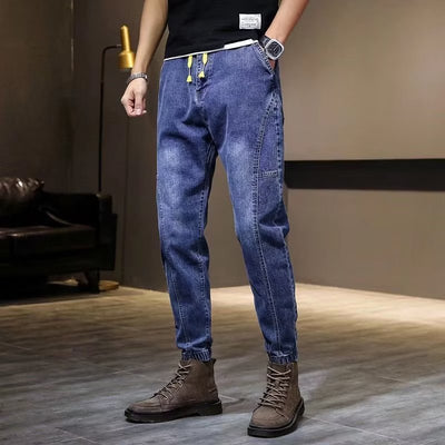 Pantalones Cortos Casuales con Efecto Desgastado y Cintura Elástica - Image 5