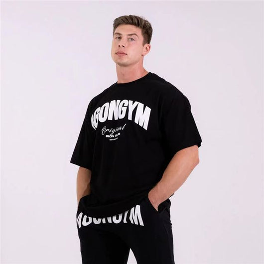 Camiseta Casual Holgada de Algodón para Hombre - Image 14