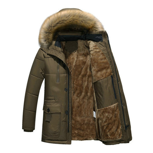 Chaqueta Acolchada de Algodón Talla Grande Suelta - Image 12