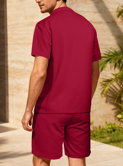 Conjunto Deportivo Hombre Jacquard Suelta Comodidad Total - Image 34