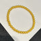 Bead Bead Hand String 999 Full Dorado Material 5D Cyanide Free Frosted finish 6mm