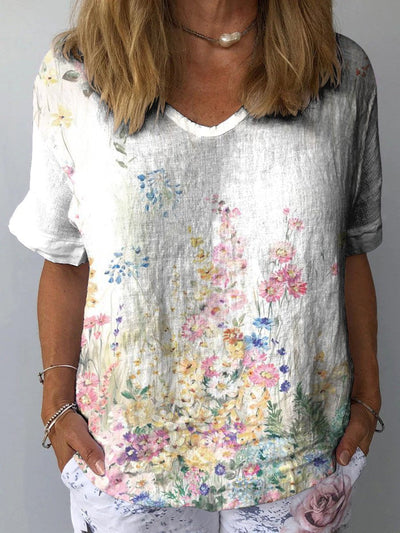 Blusa Estampada sin Cuello de Poliéster para Mujer - Image 20