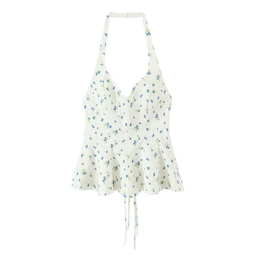 Blusa Estampado Floral con Cuello Colgante - Colección Verano - Image 4