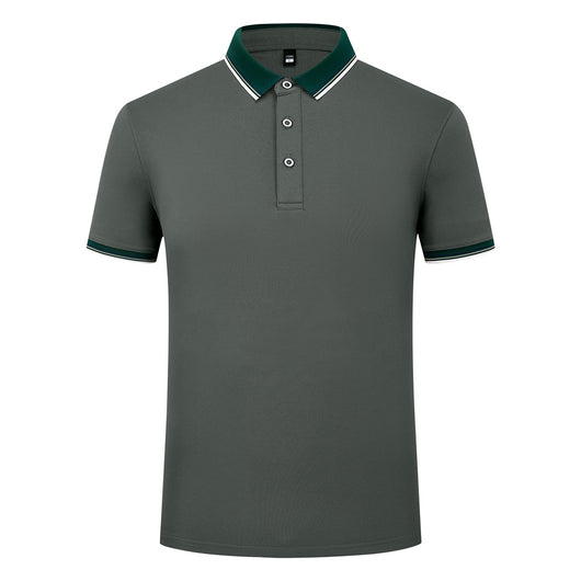 Polo Elástico de Algodón con Combinación de Colores - Image 15