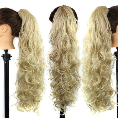 Extensión de Cabello Ondulado con Pinza - Coleta Postiza Fibra Sintética Premium - Image 19