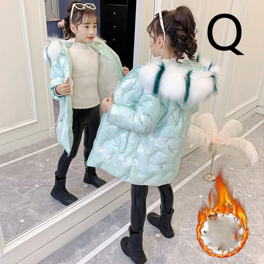 Chaqueta Acolchada de Plumas para Niños - Image 8
